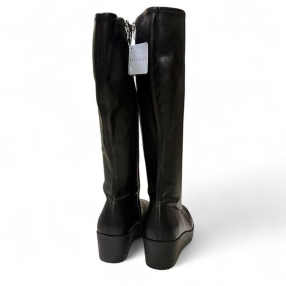 AEROSOLES Black Heeled Boots - Picture 5 of 9